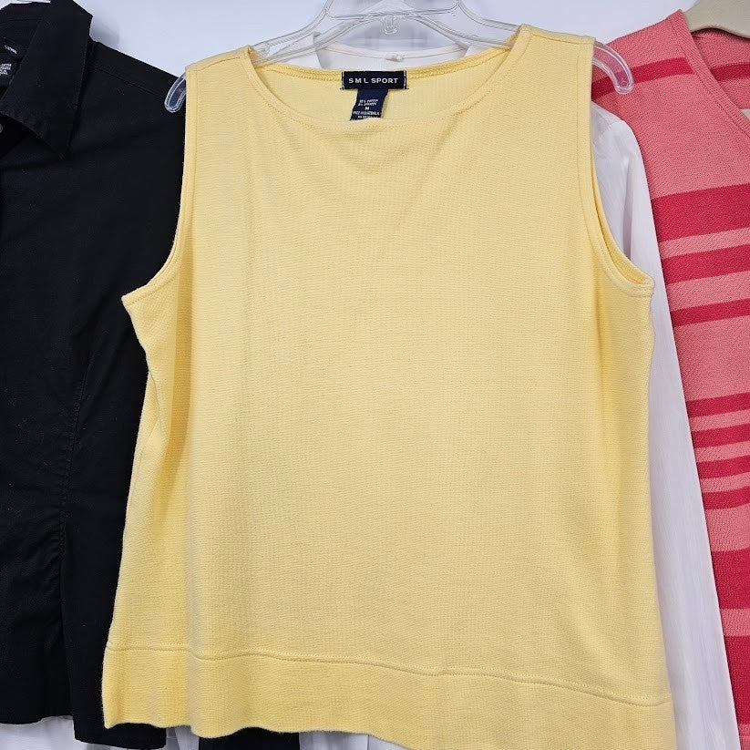 5 Ladies Tops & Jacket Size Medium Mix Fundamental Things Mirrors Bundle Lot