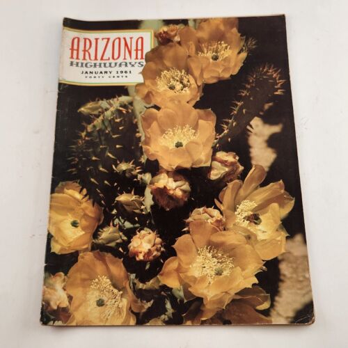 Arizona Highways January 1961 Edition Spring Catalog Desert's Spring Spectacular