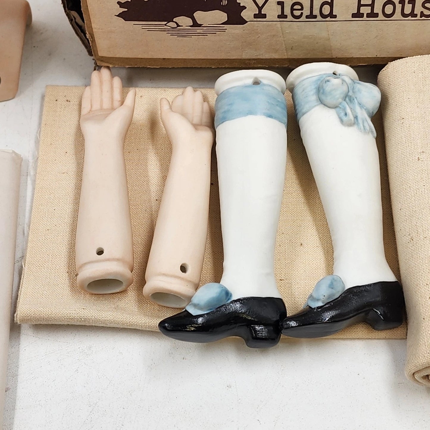 Blue Boy by Thomas Gainsborough Bisque Doll Kit Yield House w Body Parts Pattern