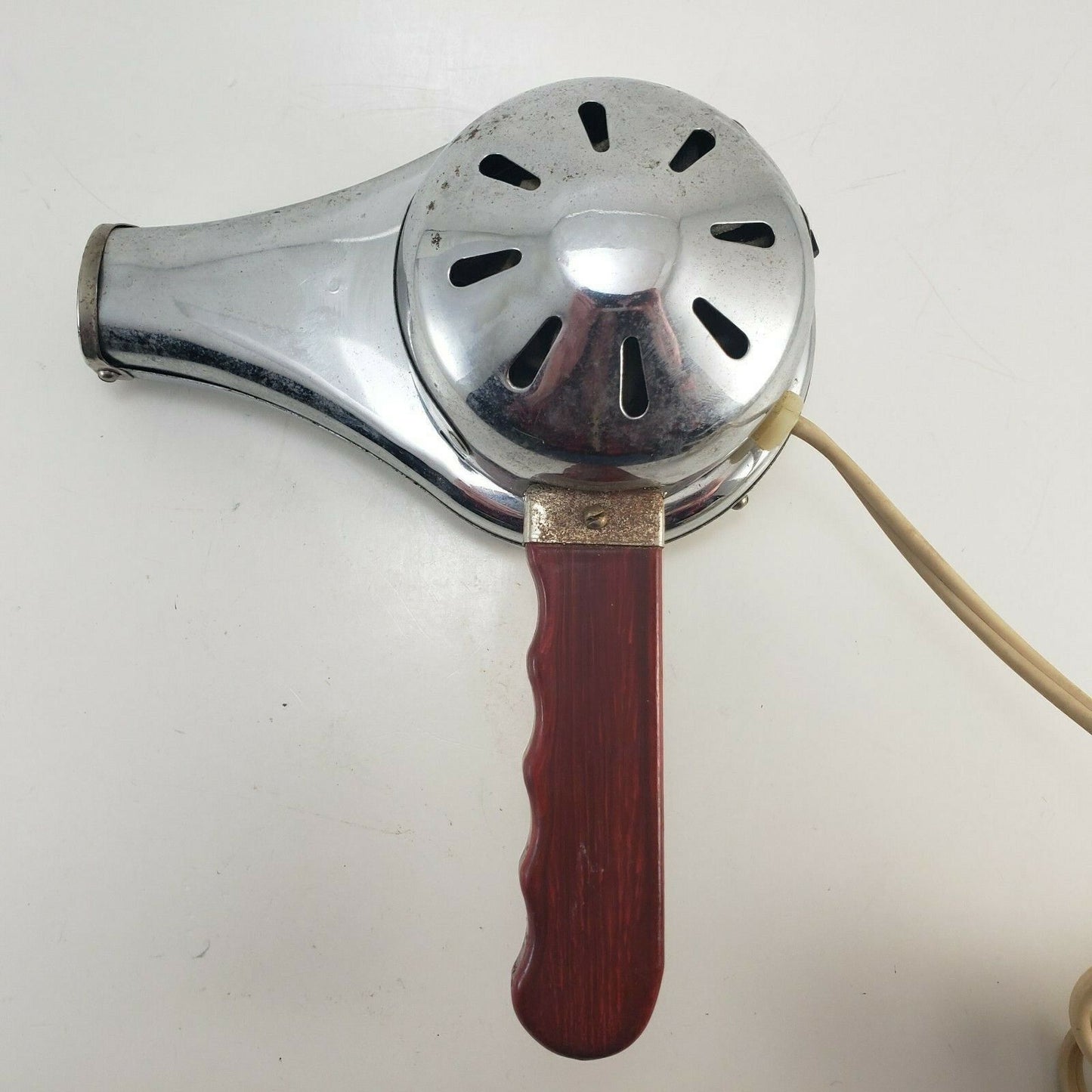 Kenmore Model No 559.8316 Hand Blowdryer Chrome Hair Dryer Vintage 1950's Works