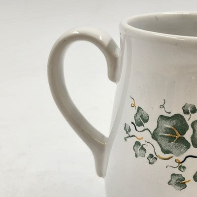 Corelle Coordinates Callaway Green Ivy Creamer 4.25" x 5" Tall Stoneware China