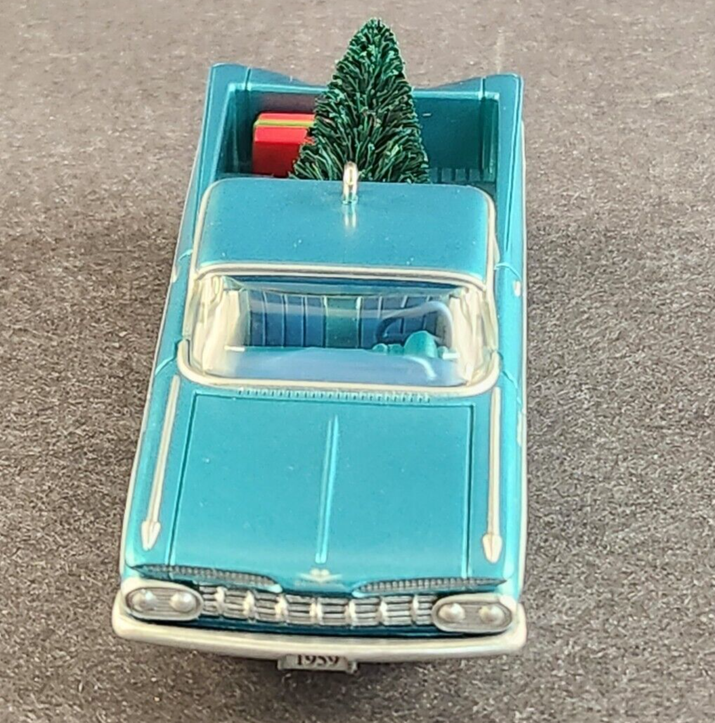 Hallmark 1959 Chevrolet El Camino All American Trucks Holliday Ornament 4" 2001