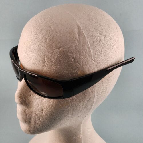 ERB BoasX STK Polarized Safety Glasses Black Brown ANSI Z87.1
