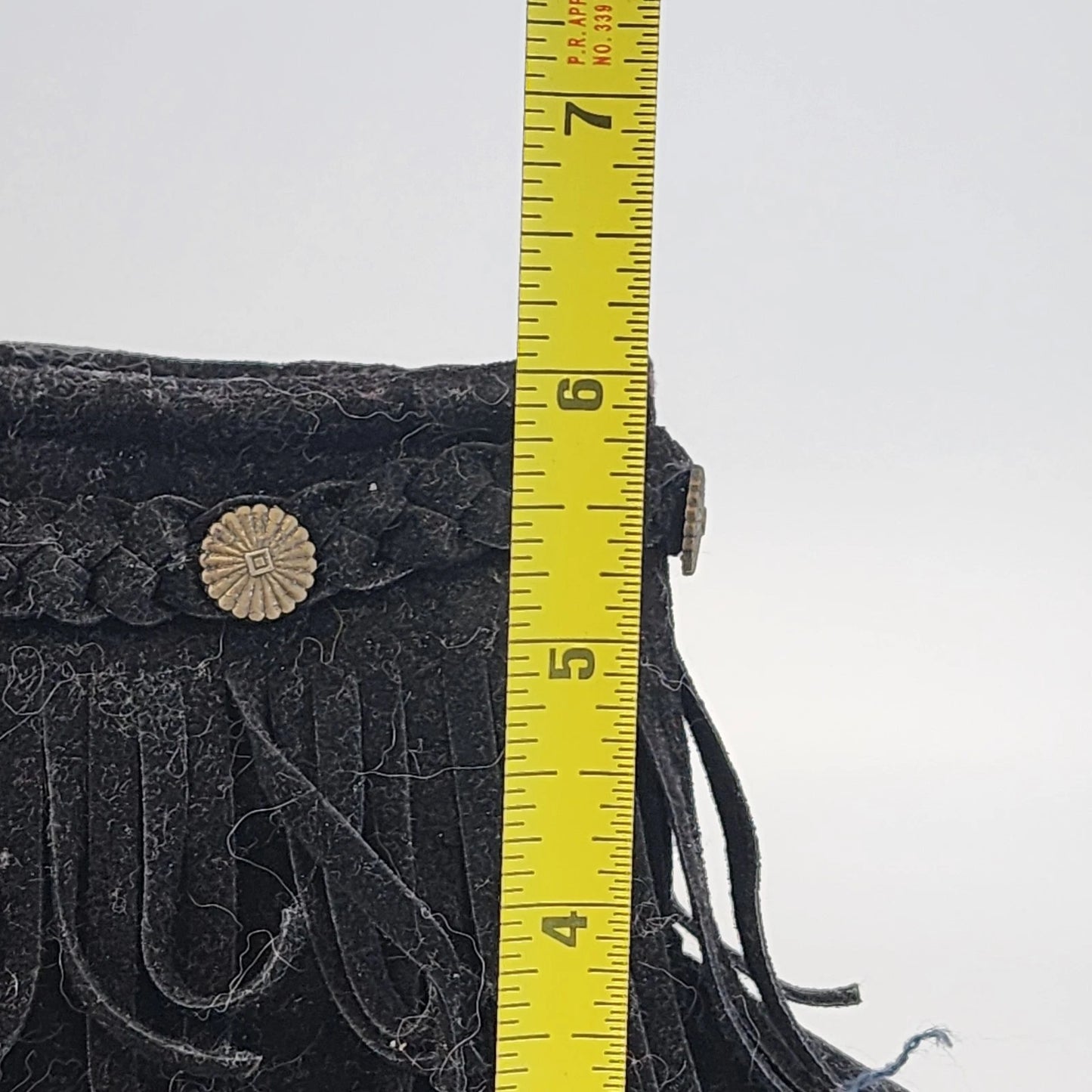 Shoes of Souls Black Fringe Moccasin Ankle Boots Women Size 9