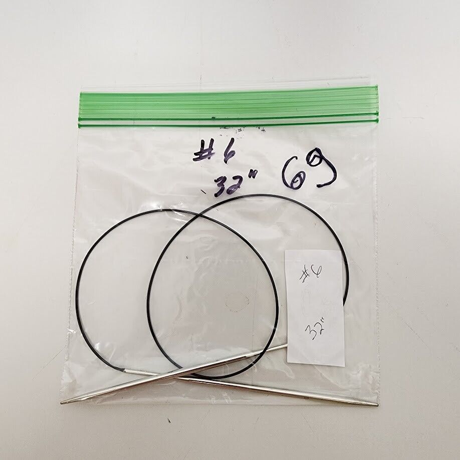 Circular Knitting Needle Bamboo Plastic Metal Size 0 - Size 7 Length 16" - 32"