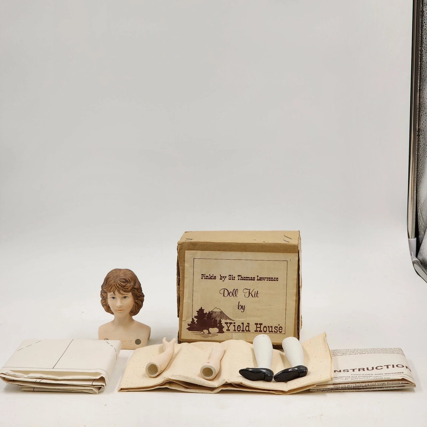 Pinkie Bisque Doll Kit by Sir Thomas Lawrence Yield House Head Arm Leg w Pattern