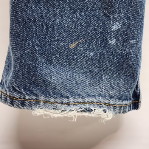 Levi's Jeans Pants Men's Size 36 x 32 Blue Loose Straight Denim 505 Distressed