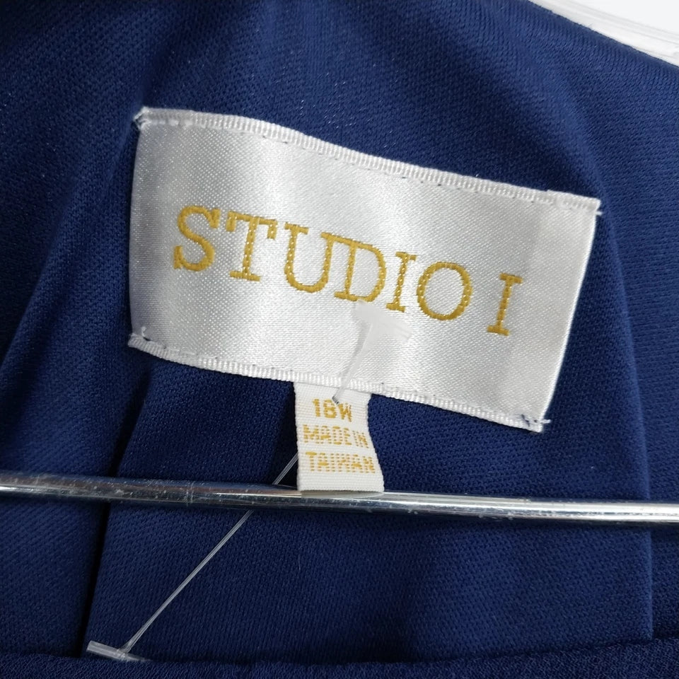 Studio 1 Long Skirt/Blouse 2 Piece Beaded Lined Outfit