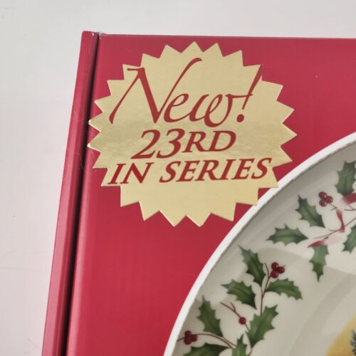 Lenox 2013 Annual Collector Holiday Plate 23rd in Series Bring Home a Tree NIB