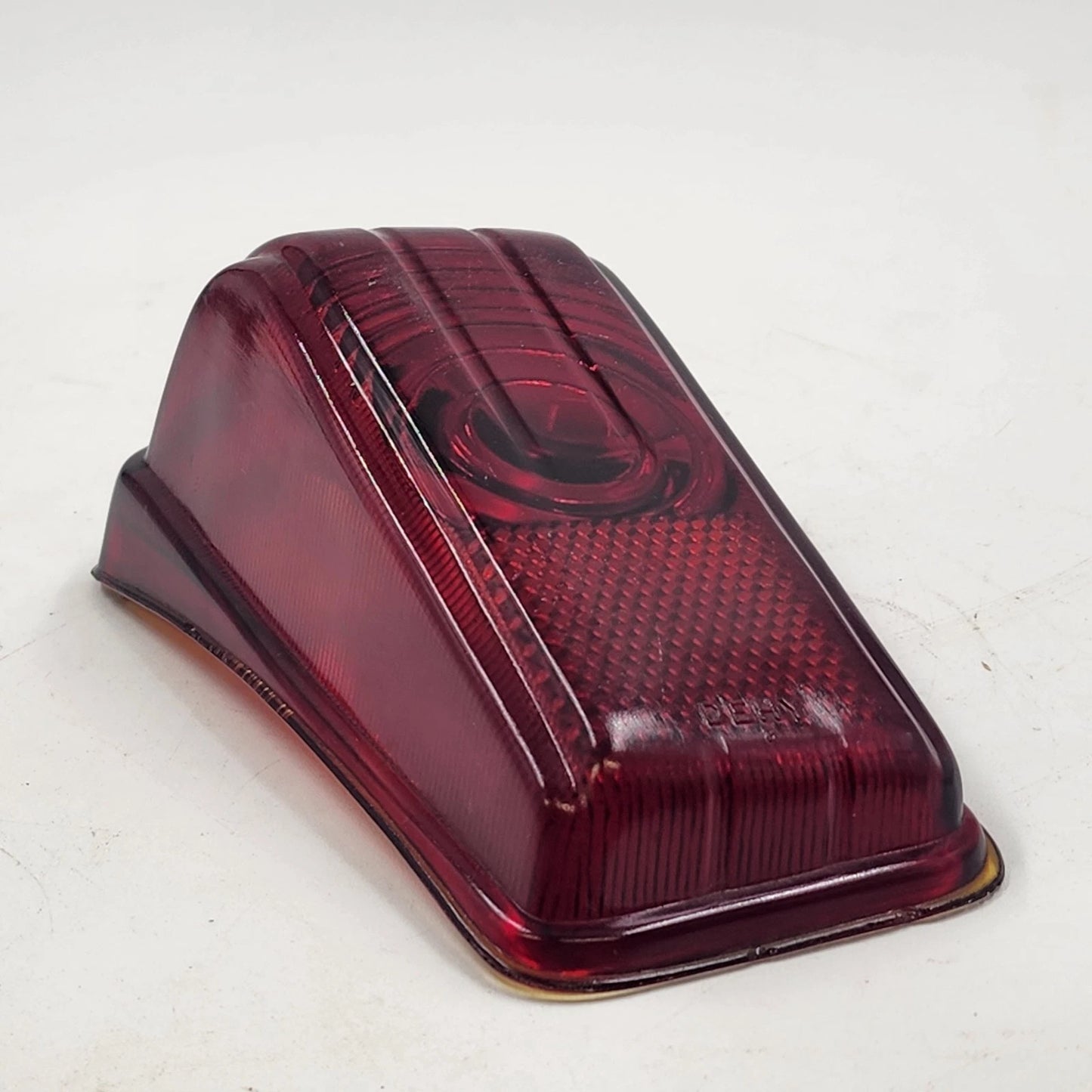 Desoto S-11 Drivers Side Red Glass Tail Light Lens 1946 47 48 DEHY CB-13757