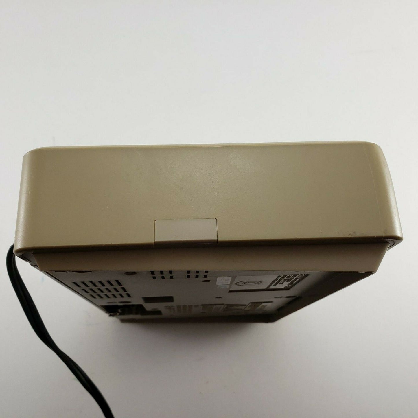 Sony ICF-C320 Dream Machine Alarm Clock AM/FM Radio Tan Color Tested Works