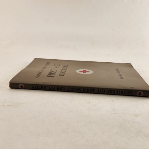 Lot of 3 American Red Cross First Aid Textbook Revised Edition 1945