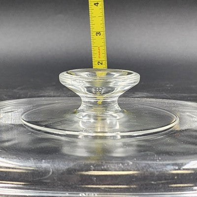 Pyrex A9C Clear Glass Lid Cover Fits A2B A3B A8B 9" Corning Ware Casserole