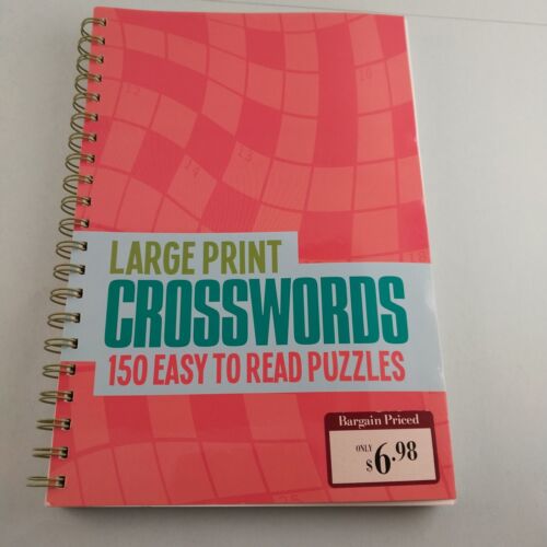 3 Large Print Crosswords PennyPress No 63 Arcturus Big Book Kappa Special Vol 9