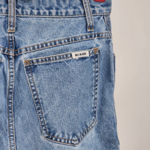 Bill Blass Women Denim Jeans Size 8 Vintage 5 Pocket 100% Cotton Brazil