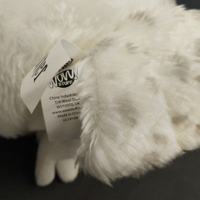 Harry Potter's Wizarding World Owl Hedwig Plush Puppet Head Turns Sounds Stuffy