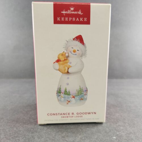 Hallmark Keepsake 2022 Christmas Ornament Constance R Goodwyn of Snowtop Lodge