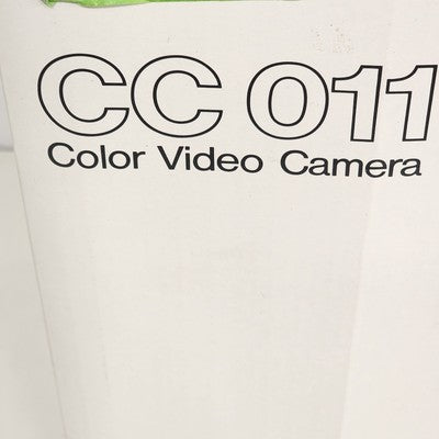 RCA Newvicon CC011 Color Video Camera with Original Box Vtg Japan Untested As Is