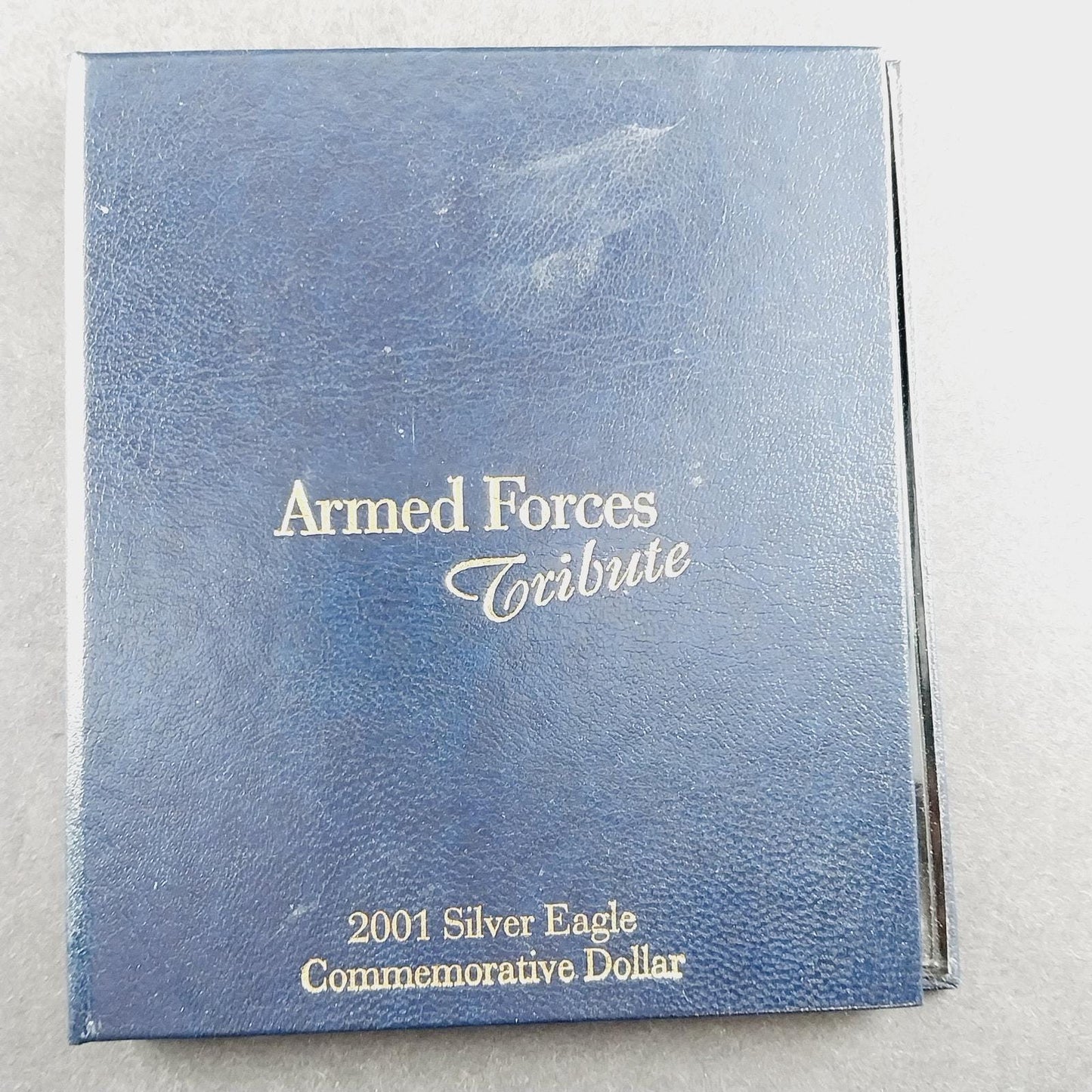2001 American Eagle Silver Dollar – Colorized U.S. Navy Tribute | Morgan Mint 1 oz .999 Fine Silver