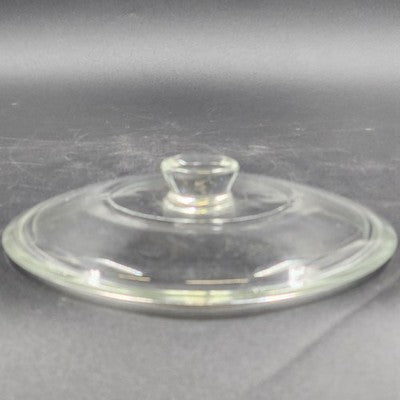 Corning Ware Replacement Clear Glass Lid 9.5" Outer 8'' Inner Lip Round USA