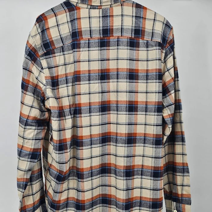 American Eagle Men’s Check Shirt Super Soft Button Down Size Large Bangladesh