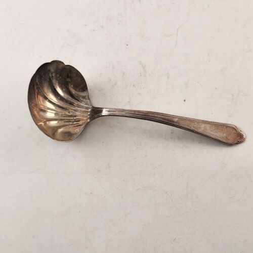 Soup Ladle Wm Rogers Original Rogers Laurel or Helene Pattern 7" Antique