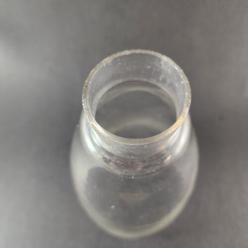Brass Pedestal Candlestick Holder Wide Base Glass Globe Battery Candle 13½" Tall