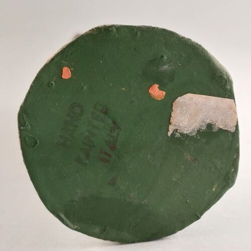 Hand Painted Chalkware Fontanini Italy Depose Camal Driver Malachi Figurine 5"