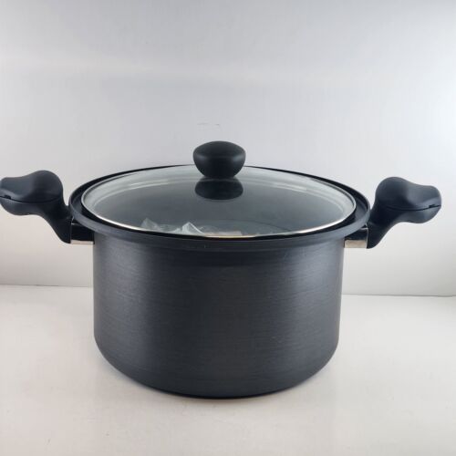 Hard Anodized Nonstick 7 Qrt 10" Dutch Oven With Basket and Lid