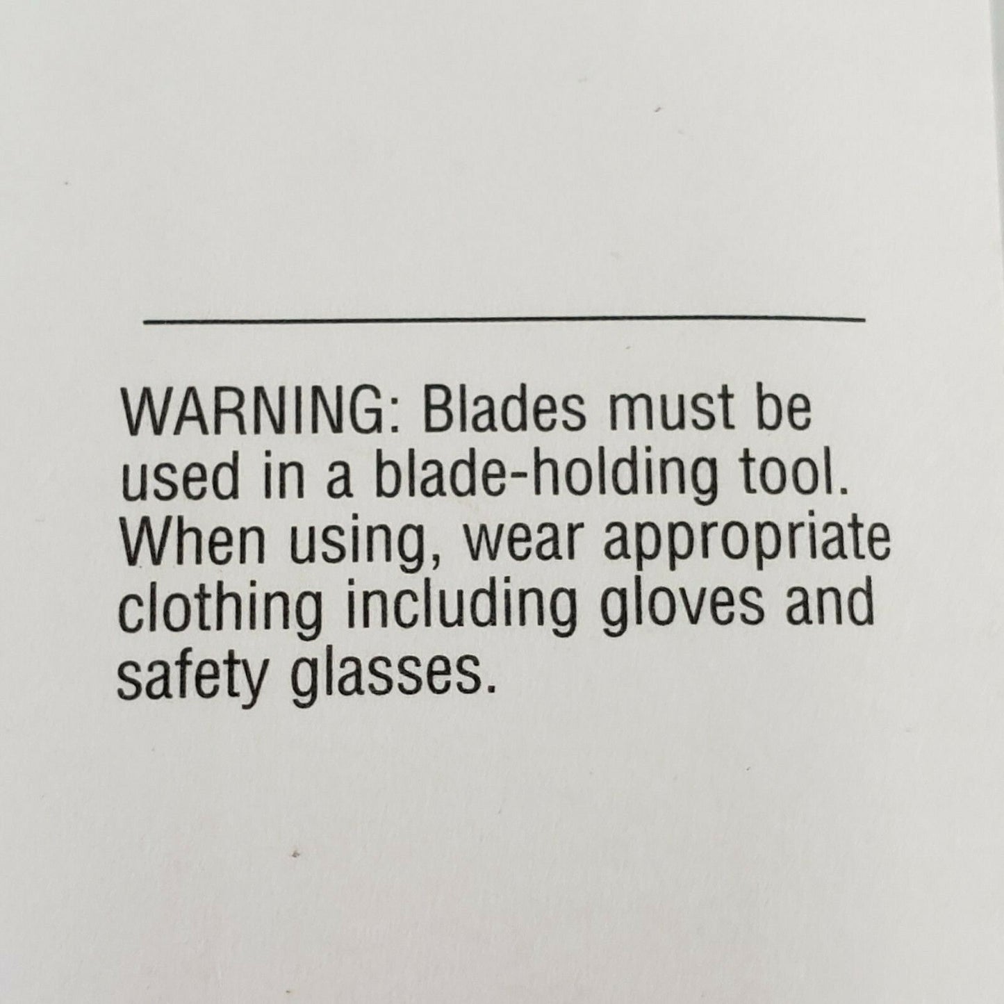 Standard Utility Blades 5 Pack USA 2.375 Inch Steel