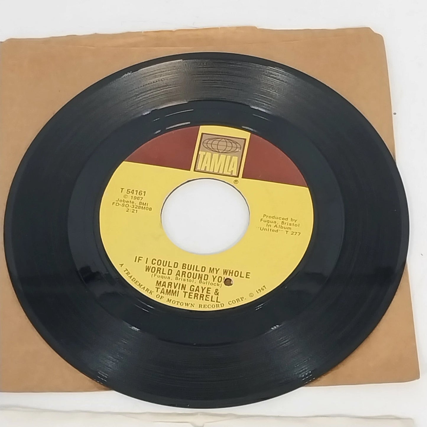 Marvin Gaye 45 RPM Vinyl Lot Motown Grapevine Tamla Singles