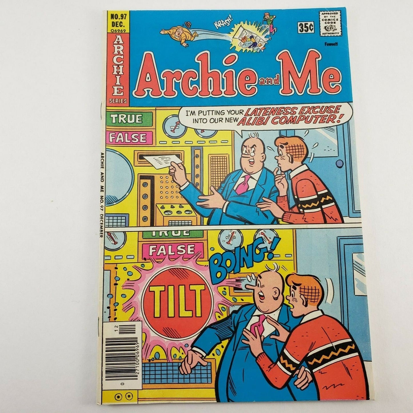 7 Archie and Me Comic Books of the Archie Series Aug 74 & Oct 77 to Sept 78 VG+