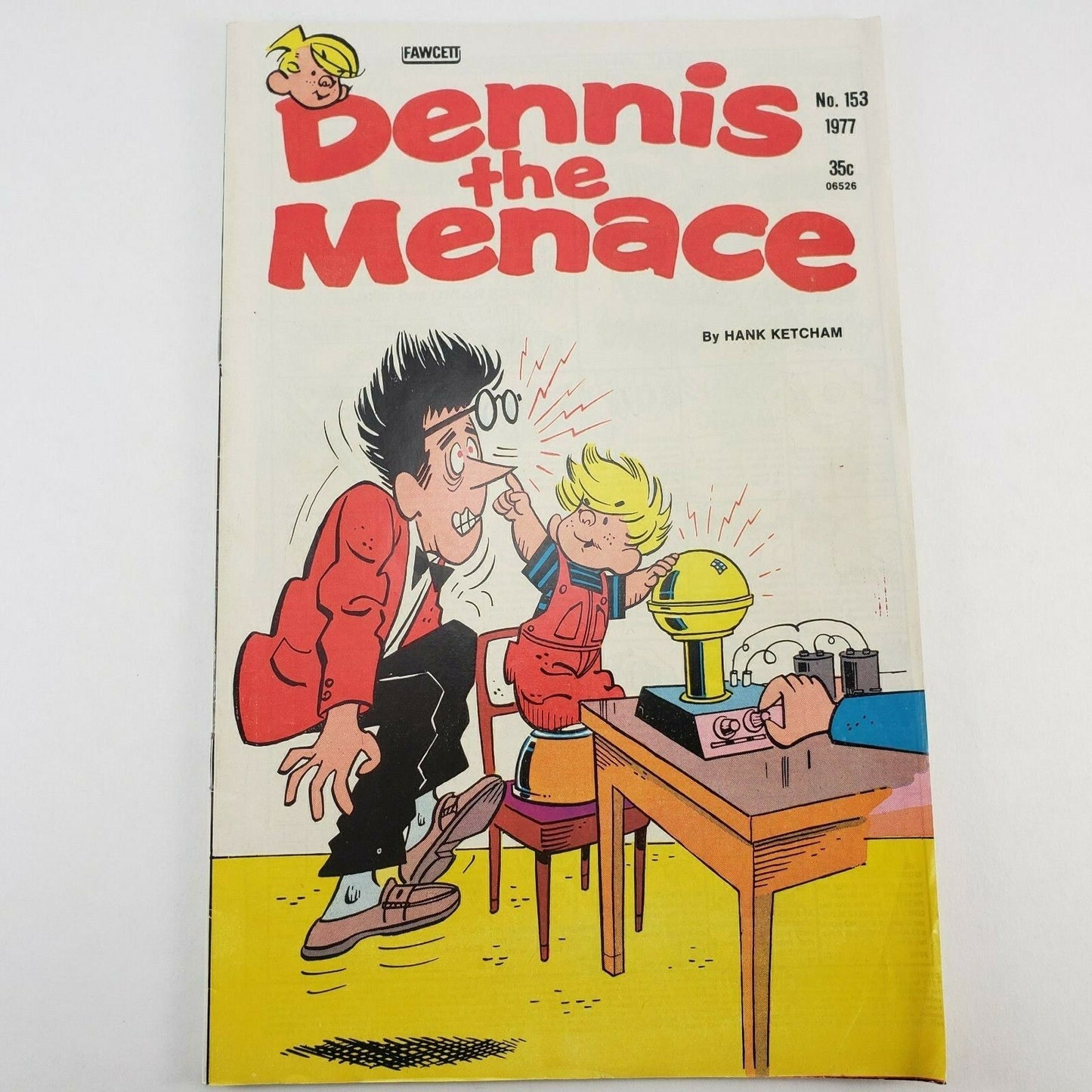 6 Dennis the Menace Various Comic Books from 1977 and 1978 by Hank Ketcham VG+