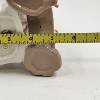Appletree Design Angel of Security Figurine w/ Boy & Girl 7.75" #40607 VTG