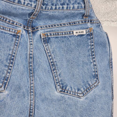 Bill Blass Women Denim Jeans Size 8 Vintage 5 Pocket 100% Cotton Brazil