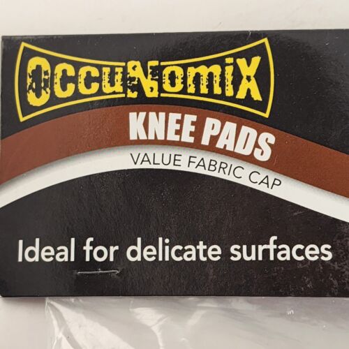 OccuNomix Blue Knee Pads Soft Cap EVA Foam 2-Strap Hook & Loop Work Safety