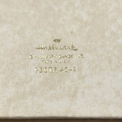 Treasured Thoughts For Today Tomorrow and Always a Hallmark Book 10.5" 1974 USA