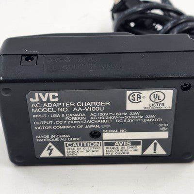 JVC GR-DVP3U MiniDV Camcorder Digital Video Camera w Battery & AA-V100 Charger
