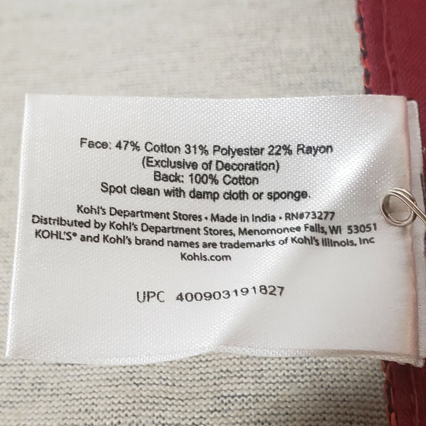 St Nicholas Square Table Runner Snowmen Winter 74"x13" Tapestry Tassels Border