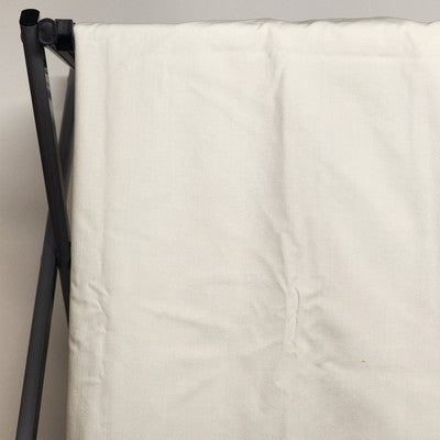 Solid White Twin Flat Sheet and Matching Pillow Case w Red & Yellow Floral Trim