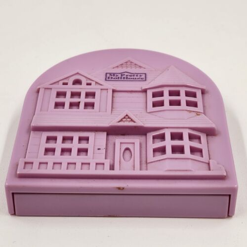 My Pretty Dollhouse Purple Dollhouse Toy Dairy Queen Kid Meal 1985 VTG