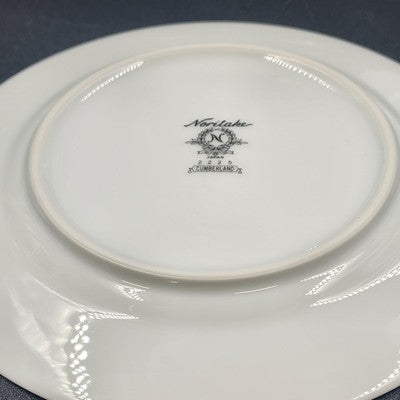 5pc Noritake Cumberland 2225 Japan Place Setting White Floral