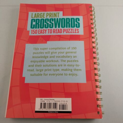 3 Large Print Crosswords PennyPress No 63 Arcturus Big Book Kappa Special Vol 9
