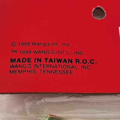 3 Wang's Christmas Just for Keeps Chalkboard Magnets Made In Taiwan ROC 1986