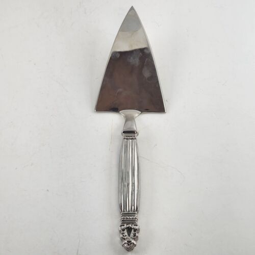 GSA Godinger Silver plate Cake Knife Dessert Server 12 inch Wedding Service