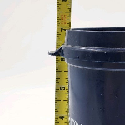 PNC Bank Lidded Insulated Coffee Cup Thermos with Sip Hole Cover Navy Blue 7"
