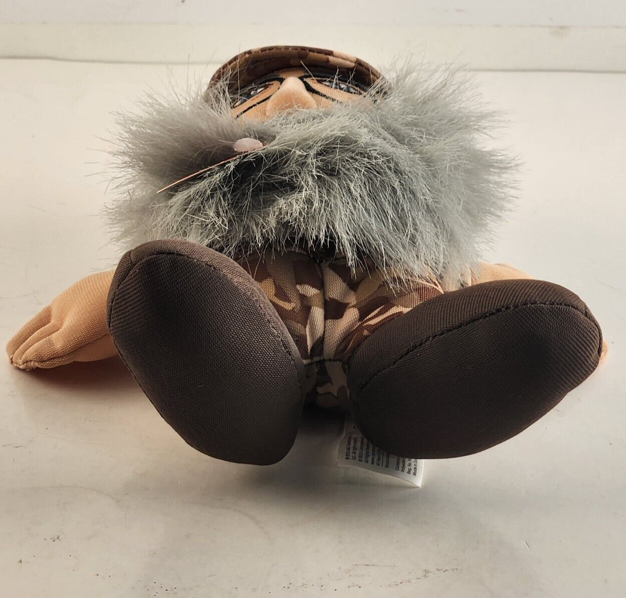 A&E Duck Dynasty Uncle Si Plush Speaking Toy Figurine 7½" Tall