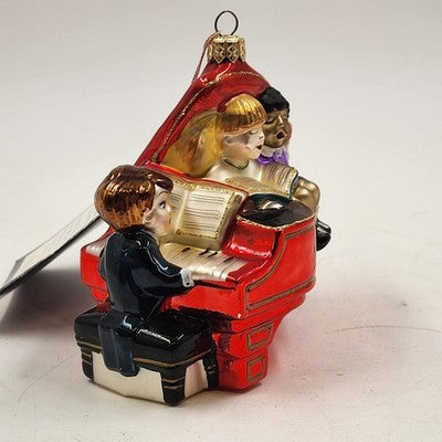 Kurt Adler 1999 Ornament Blown Glass Ray Stevens Everything Is Beautiful Joy to The World