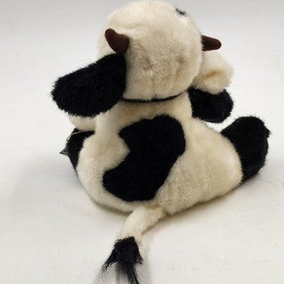 Clarice Cow Geppeddo Cuddle Kid Plush Baby Doll 7.75" Porcelain Pouty Face w Tag