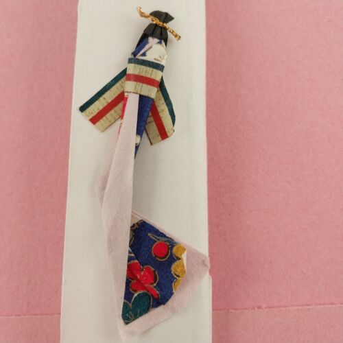 3 pr Chopsticks Square Japanese Lacquerware Brown Floral Geometric Pattern